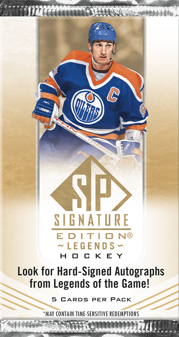 2020-21 Upper Deck SP Signature Edition Legends Hockey Hobby Pack